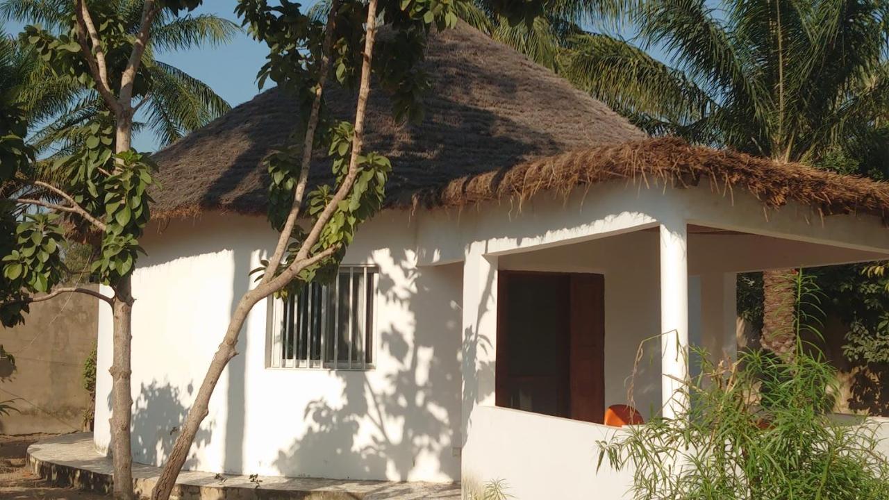 Case Traditionnelle Diola Au Bord De L'Ocean Cap Skirring Exterior foto